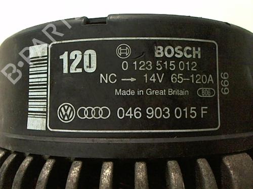 Used Alternator Alternator AUDI A6 C4 (4A2) 2.5 TDI (116 hp) 20426409 20426409