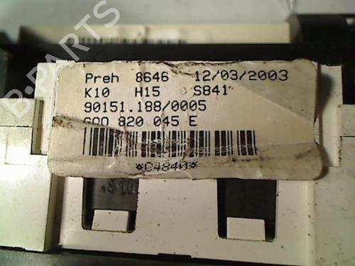 Climate control VW POLO IV (9N_, 9A_) 1.9 TDI | BP20409366I5