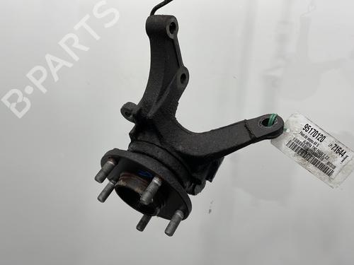 Used Left front steering knuckle Left front steering knuckle NISSAN ALMERA TINO (V10) 2.2 dCi (136 hp) 20928902 20928902
