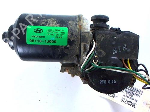 Used Front wiper motor Front wiper motor HYUNDAI i20 I (PB, PBT) 1.4 CRDi (75 hp) 20462791 20462791
