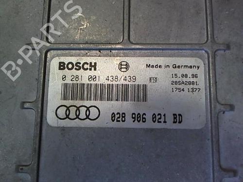 Engine control unit (ECU) AUDI A4 B5 (8D2) 1.9 TDI | BP20412171M57