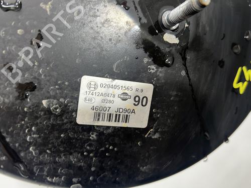 Servo brake NISSAN QASHQAI I (J10, NJ10) 1.5 dCi | BP30161705M42
