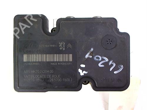 Used ABS pump ABS pump PEUGEOT 207 (WA_, WC_) 1.6 HDi (90 hp) 20447984 20447984