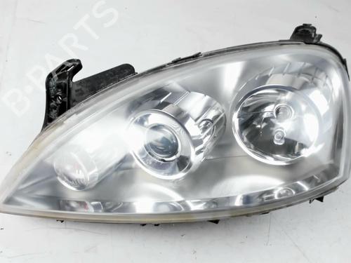 Left headlight OPEL CORSA C (X01)  | BP34407533C28  - Image 6