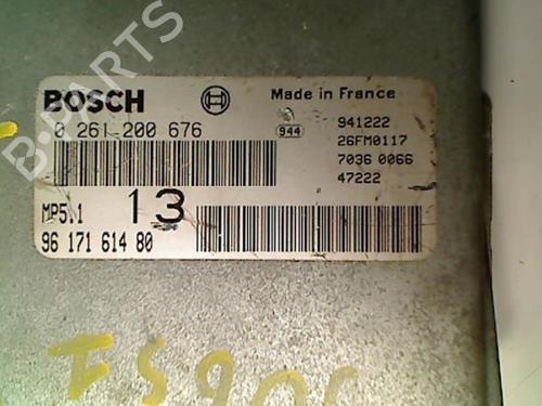 Engine control unit (ECU) PEUGEOT 306 (7B, N3, N5) 1.6 SR | BP20458248M57 