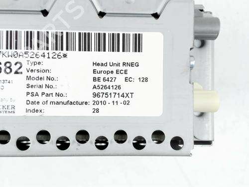 Bilradio Bilradio CITROËN C4 Picasso I MPV (UD_) [2006-2015] 36149801 36149801