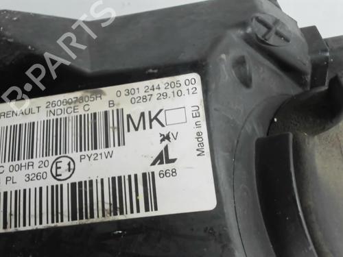 Left headlight RENAULT MEGANE III Hatchback (BZ0/1_, B3_) 1.5 dCi (BZ09, BZ0D, BZ1W, BZ29, BZ14) | BP32250249C28 