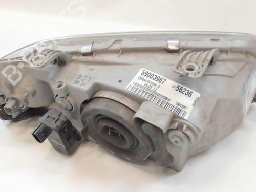 Left headlight CHEVROLET AVEO / KALOS Hatchback (T250, T255) 1.2 | BP20397935C28 