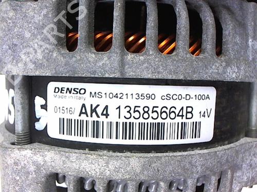 Alternator OPEL CORSA E (X15) 1.4 (08, 68) | BP20462728M7 - Image 4