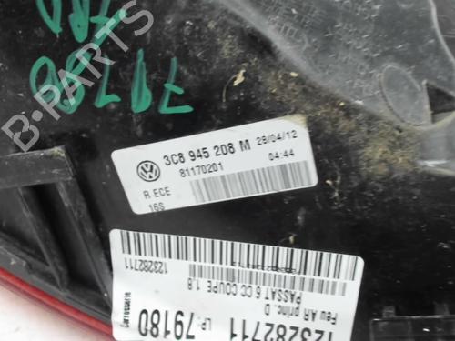 Used Right taillight Right taillight VW CC B7 (358) 1.8 TSI (160 hp) 33635704 33635704