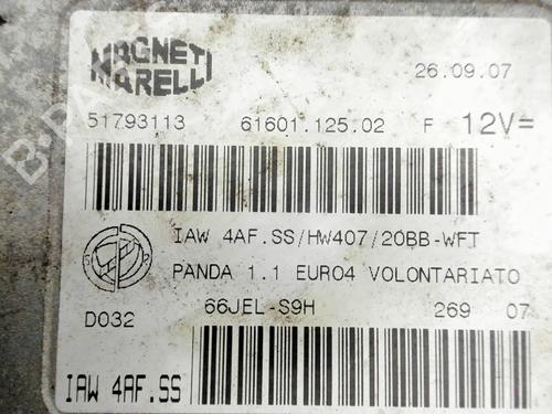 Engine control unit (ECU) FIAT PANDA (169_) 1.1 (169.AXA1A) | BP34635399M57  - Image 5