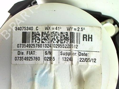 Rear right belt tensioner FIAT 500 (312_) 1.2 (312AXA1A) | BP20472766C90 