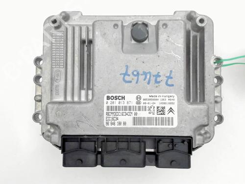 Used Engine control unit (ECU) CITROËN BERLINGO MULTISPACE (B9) 1.6 HDi 110 (109 hp) 28361681