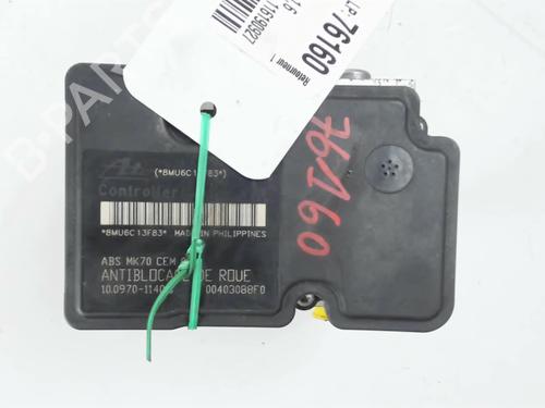 ABS pump PEUGEOT 206 CC (2D) 1.6 16V (2DNFUF, 2DNFUR) | BP31053123M43