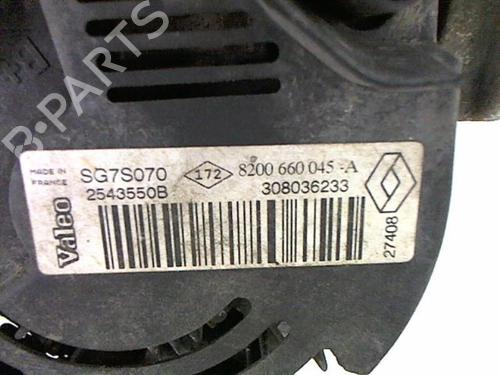 Alternator RENAULT CLIO II (BB_, CB_) 1.2 (BB0A, BB0F, BB10, BB1K, BB28, BB2D, BB2H, CB0A,... | BP20437319M7 
