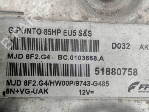 Engine control unit (ECU) FIAT PUNTO (199_) | BP36526002M57 - Image 2