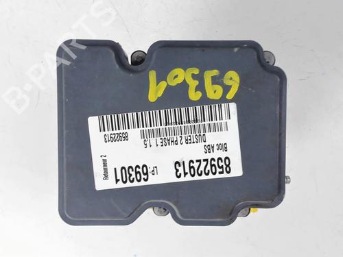 Used ABS pump ABS pump DACIA DUSTER (HM_) 1.5 dCi 115 (HMAD) (116 hp) 20442037 20442037
