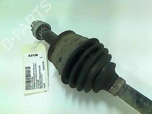 Left front driveshaft OPEL CORSA D (S07) 1.4 (L08, L68) | BP20475889M38 