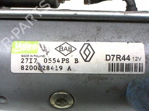 Starter RENAULT SCÉNIC II (JM0/1_) 1.9 dCi (JM14) | BP20437792M8 