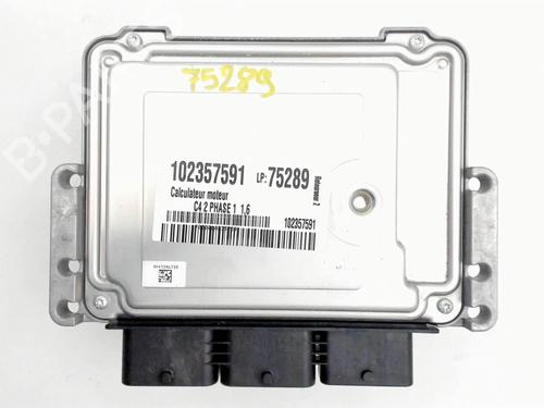 Engine control unit (ECU) CITROËN C4 II (NC_) 1.6 HDi 90 | BP24319883M57  - Image 5