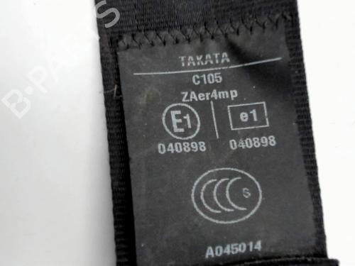 Front right seatbelt CITROËN BERLINGO Box Body/MPV (B9) 1.6 HDi / BlueHDi 75 | BP32273745I25 