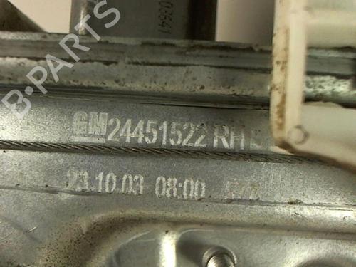 Used Rear right window mechanism Rear right window mechanism OPEL VECTRA C GTS (Z02) 2.2 DTI 16V (F68) (125 hp) 20467075 20467075