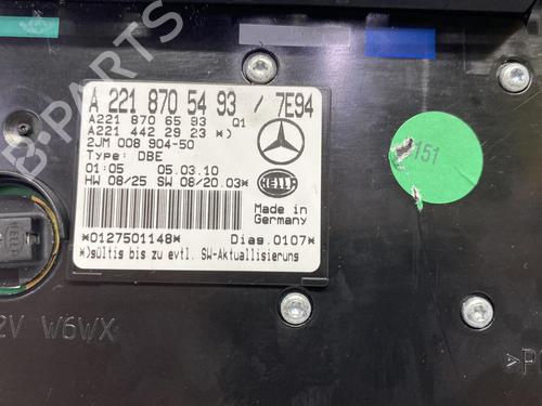 Interior roof light MERCEDES-BENZ S-CLASS (W221, V221) S 400 Hybrid (221.095, 221.195) | BP20373460I8 