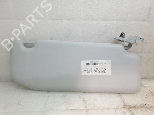 Used Left sun visor PEUGEOT 208 I (CA_, CC_) 1.6 HDi (92 hp) 25907940