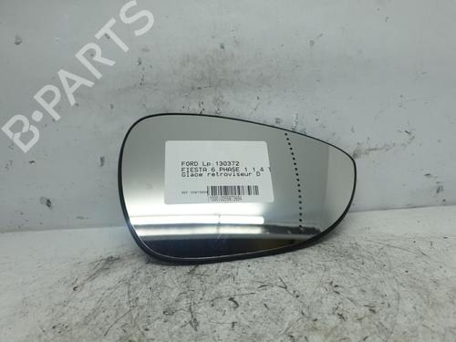 Used Right mirror glass FORD FIESTA VI (CB1, CCN) 1.4 TDCi (68 hp) 20383769