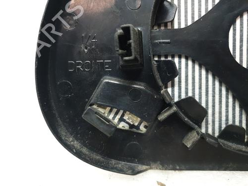 Right mirror glass PEUGEOT 207 SW (WK_) 1.6 HDi | BP22536258C147 