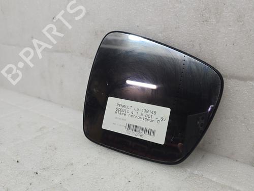 Used Right mirror glass RENAULT SCÉNIC IV (J9_) 1.5 dCi 110 (110 hp) 32088810