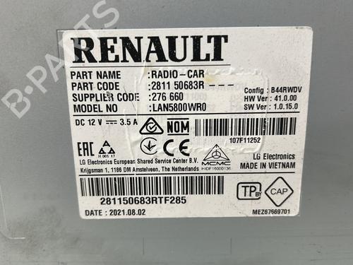 Radio RENAULT TRAFIC III Van (FG_) 2.0 dCi 170 (FGMM, FGMV) | BP25289952E6 