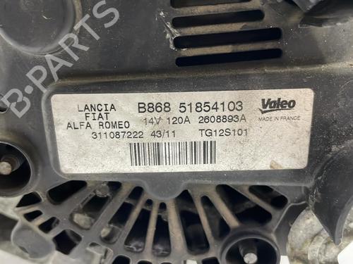 Alternator FIAT PUNTO EVO (199_) 1.3 D Multijet (199AXC1A, 199BXC1A, 199AXT1A, 199BXT1A) | BP20383664M7 