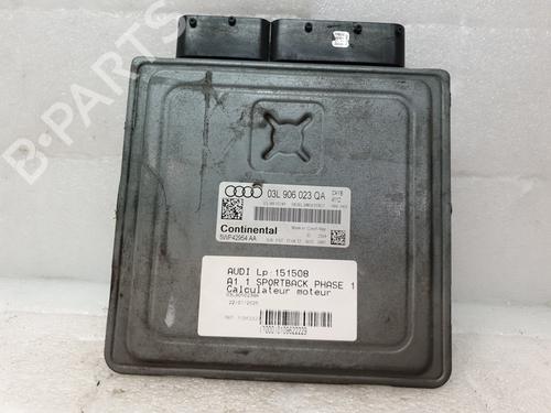 Used Engine control unit (ECU) AUDI A1 Sportback (8XA, 8XF) 1.6 TDI (90 hp) 27626908