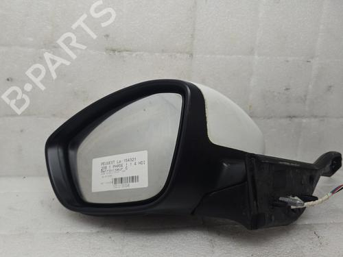 Used Left mirror PEUGEOT 208 I (CA_, CC_) 1.4 HDi (68 hp) 29221345