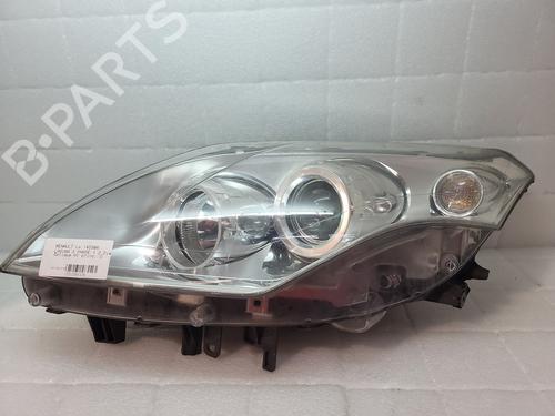 Used Left headlight RENAULT LAGUNA III (BT0/1) 2.0 dCi (BT01, BT08, BT09, BT0E, BT0K, BT12, BT1C, BT1D,... (150 hp) 21662918