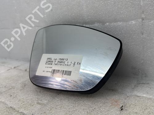 Right mirror glass OPEL CORSA F (P2JO) 1.2 (68) | BP32404661C147