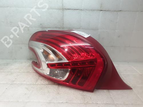 Used Left taillight PEUGEOT 208 I (CA_, CC_) 1.4 HDi (68 hp) 30725960