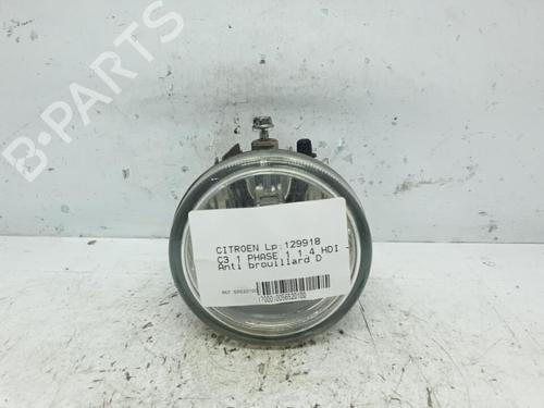 Used Right front fog light Right front fog light CITROËN C3 I (FC_, FN_) 1.4 HDi (68 hp) 20373240 20373240