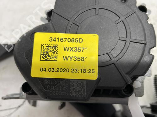 Used Rear left seatbelt Rear left seatbelt RENAULT TWINGO III (BCM_, BCA_) 1.0 SCe 75 (73 hp) 20376340 20376340