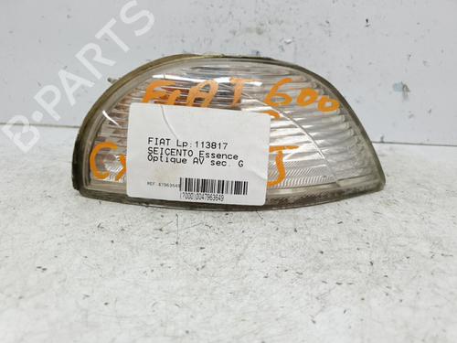 Left front indicator FIAT SEICENTO / 600 (187_) 1.1 (187AXB, 187AXB1A, 187AXC1A02) | BP20380618C32 