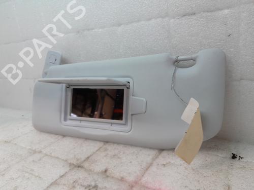 Used Left sun visor Left sun visor PEUGEOT 208 II (UB_, UP_, UW_, UJ_) 1.2 PureTech 75 (75 hp) 23781357 23781357