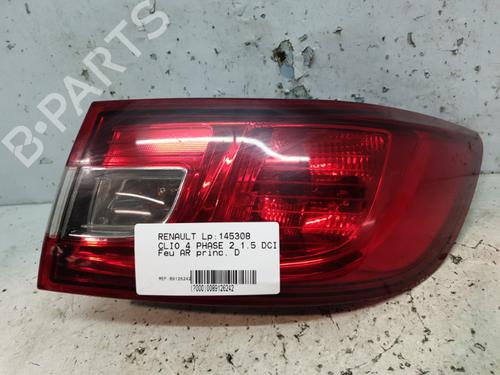 Used Right taillight RENAULT CLIO IV (BH_) 1.5 dCi 75 (75 hp) 20384730