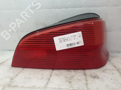 Used Right taillight PEUGEOT 106 II (1A_, 1C_) 1.1 i (60 hp) 26288920
