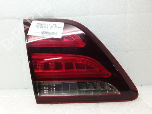 Used Left tailgate light MERCEDES-BENZ M-CLASS (W166) ML 63 AMG 4-matic (166.074) (525 hp) 22518007