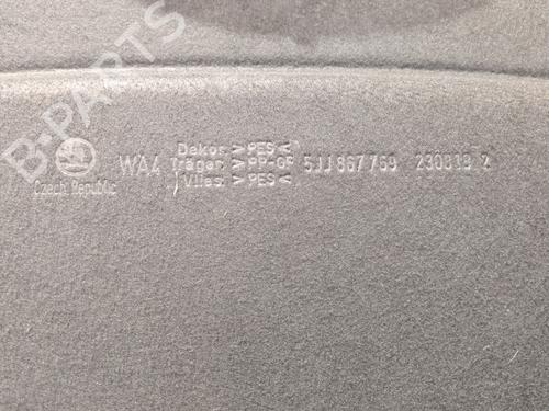 Used Rear parcel shelf Rear parcel shelf SKODA RAPID Spaceback (NH1) 1.0 TSI (110 hp) 32700460 32700460
