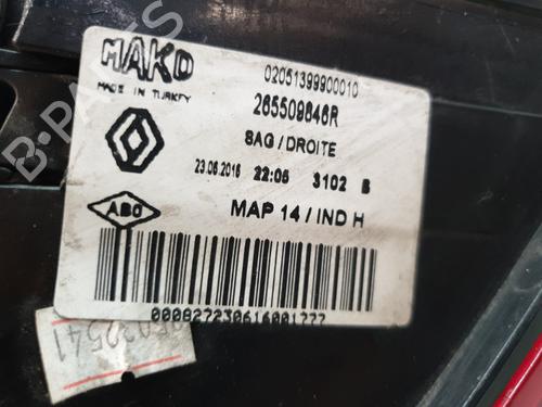 Right taillight RENAULT CLIO IV (BH_) 1.5 dCi 90 | BP20384603C35 