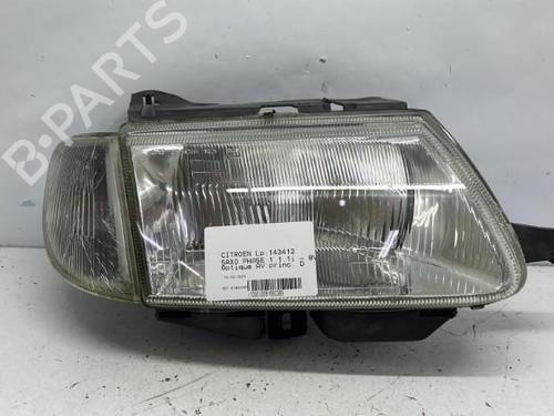 Phare droit Phare droit CITROËN SAXO (S0, S1) 1.1 X, SX (60 hp) 20378402 20378402