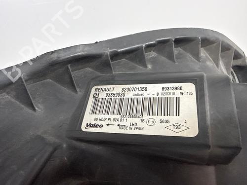 Right headlight RENAULT TRAFIC II Van (FL) 2.0 dCi 90 (FL0H, FL00, FL01, FL0M, FL0P, FL0S) | BP38306600C29 - Image 7