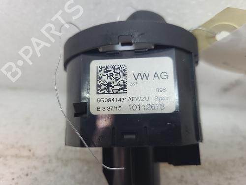 Used Headlight switch Headlight switch VW POLO V (6R1, 6C1) 1.2 TSI 16V (90 hp) 22185525 22185525
